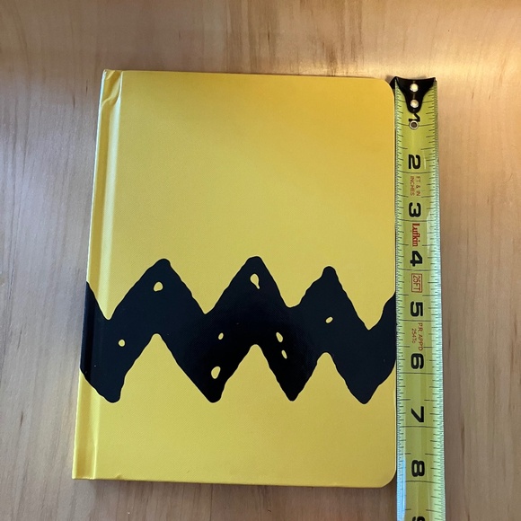 Peanuts Charlie Brown ZigZag Hardbound Journal - by Hallmark - Picture 1 of 11